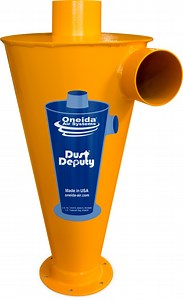 Cold Rolled Steel Dust Deputy DIY Cyclone Separators  | Oneida Air Systems