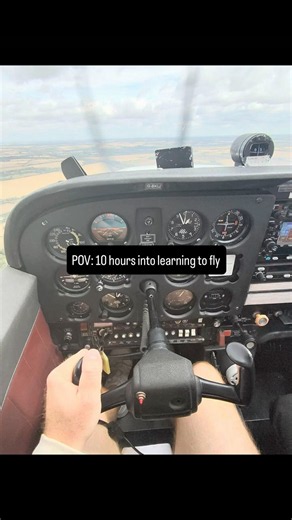 POV: 10 Hours Into Learning to Fly ✈️ | Student Pilot