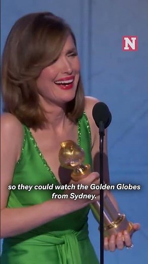 Rose Byrne Gives Hilarious Speech After Winning Golden Globe