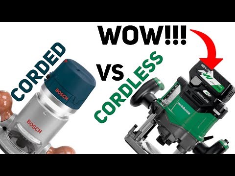 NEW Metabo HPT CORDLESS 2-1/4 HP Router - Setup and Review