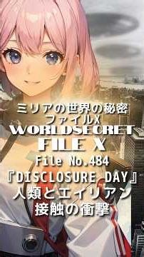 File No.484 スピルバーグ新作『Disclosure Day』人類とエイリアン接触の衝撃