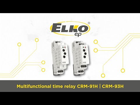 ELKO Lab: Multifunction time relay CRM-91H/93H