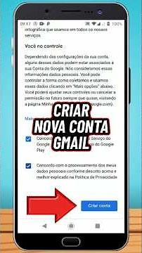 COMO CRIAR NOVA CONTA NO GMAIL Passo a Passo #gmail #criarconta #conta #google #tutoriais #dicas