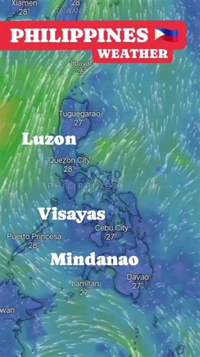 4.9K views · 67 reactions | Philippines Weather ☀️ Relatively clear skies across the Philippines, light cloud, chances of small scattered showers in Luzon, Visayas & Mindanao #Weather #Philippines #Luzon #Viasyas #Mindanao #Manila #Cebu | Republic.ph | Facebook