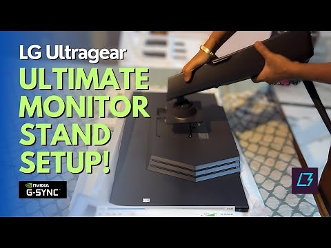 LG Ultragear Gaming Monitor 27 inch 27GR75Q Installation and Setup | Unboxing #Tech #PCbuild #Gaming
