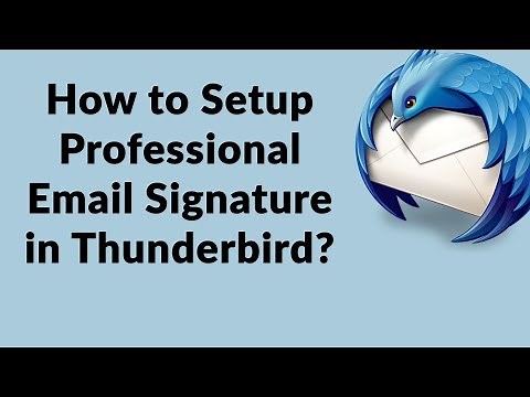 How to Add Signature in Mozilla Thunderbird | Easy Way: Create HTML Signature Thunderbird