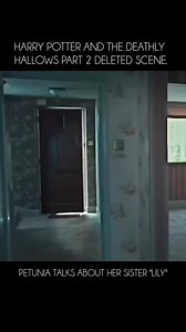 They deleted so many scenes that would've pulled the characters storyline together in the end.. what's your thoughts on Petunia's deleted scene from Harrypotter and the Deathly Hallows 🤔💭 | Harry Potter is life