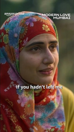 This Scene 🫶 💙 | Fatima Sana Shaikh | Modern Love Mumbai | #primevideoindia