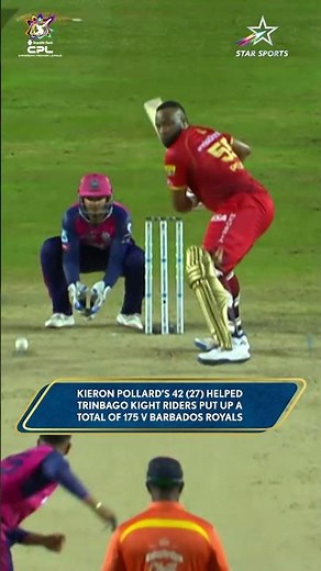 Kieron Pollard's towering sixes power Trinbago to a huge total | #CPLOnStar