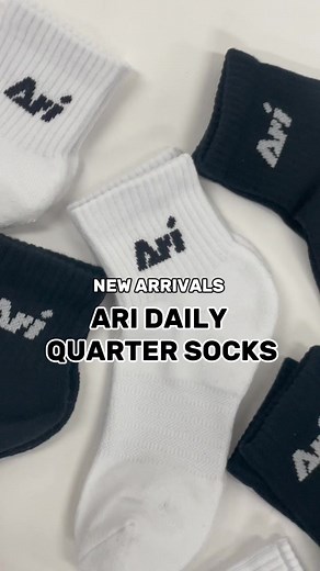 ถุงเท้าสั้น ARI DAILY QUARTER SOCKS ใหม่