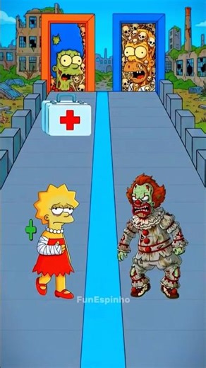 Lisa Simpson’s Crazy Evolution Challenge! 😱✨ #lisa #simpsons