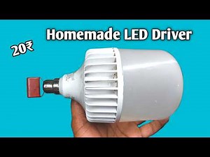 How to make 45watt LED driver at home