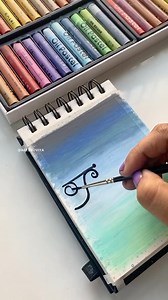 1M views · 31K reactions | day or night? ✨ love this night sky painting by @artbyoviya  #notebooktherapy - Shop our 160GSM bujos, stamps, washi tapes, gift sets, stickers and more on our store: link in bio @notebook_therapyor visit notebooktherapy.com ✨ #oilpastel #oilpastelart #drawing #artreels #artideas | Notebook Therapy | Facebook