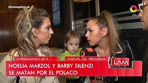 9.7M views · 76K reactions | Noelia Marzol y Barby Silenzi se enfrentan por El Polaco: un nuevo round en los pasillos de #Showmatch. #lovieneltrece | eltrece | Facebook