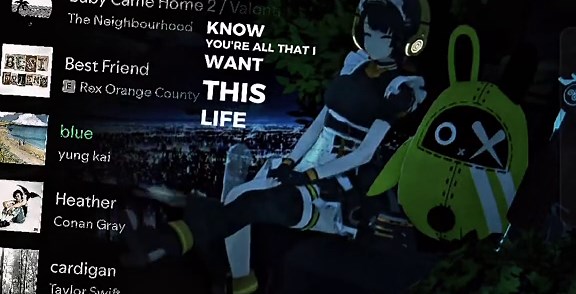 Ellen Joe - Blue: CapCut Animation Cover