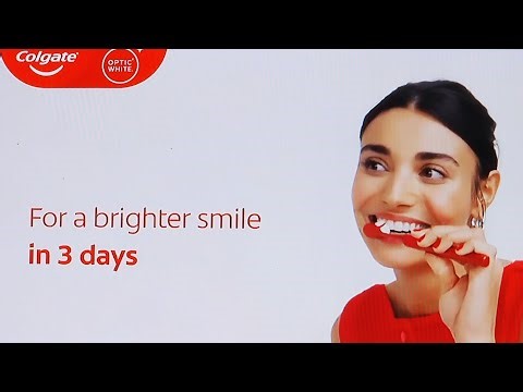 COLGATE TOOTHPASTE COMMERCIAL 2026 | COLGATE OPTIC WHITE PRO SERIES TOOTHPASTE | COLGATE CONFIDENT