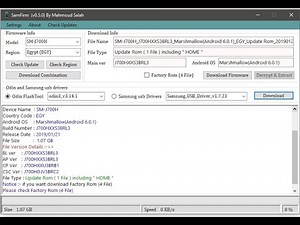 Samfirm Tool v0.5.0 Relased By Mahmoud Salah
