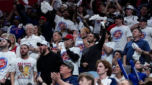 5 loudest moments from Pistons' electric Game 2 playoff win vs Magic