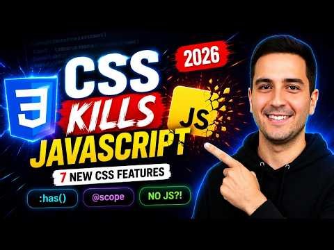 CSS in 2026 is INSANE! 7 Features Every Frontend Developer Needs