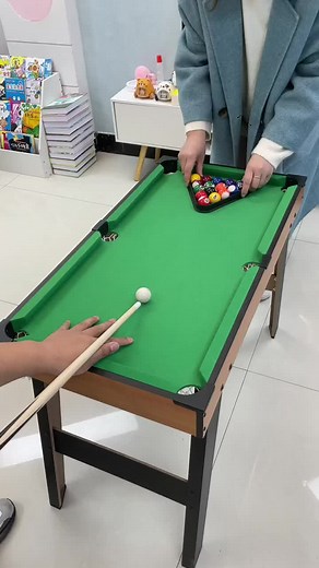 Mini billiard Table for Kids wooden with tall feet billiard table set taco billiards #billiardforkids #billiards #grafindzz #billiardset #Mini pool