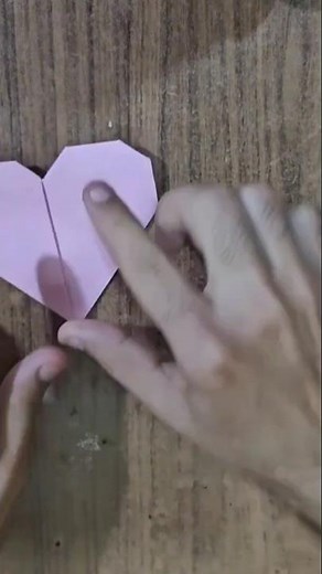 "Learn How to Make an Origami Heart with Simple Steps - Origami Guide for Beginners
