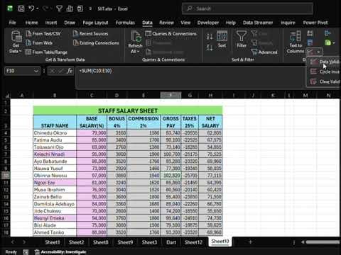 How to Add Pop-Up Instruction Messages to Cells in Excel (Screen Tips)