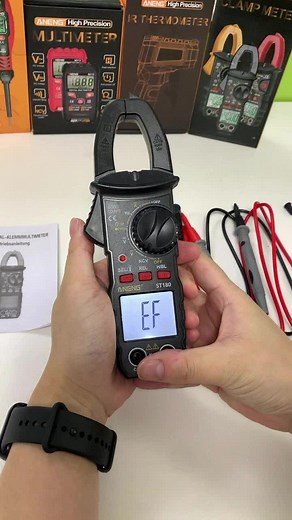 ANENG ST180 Digital Clamp Meter 4000 Counts AC Current Multimeter Ammeter Voltage Tester Car Amp Hz Capacitance NCV Ohm Tool #electronics #flashlights #multitool #electricnailclippers #bloodpressuremonitor #electricaltools #electrictools #electriclighter #diamondtester #digitalthermometer #ANENG #FYP #DIY #TIKTOK #tiktokshop #tools #voltimetro #Multimetro