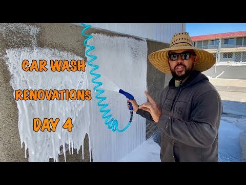 Coin Operated Car Wash Remodel DAY 4