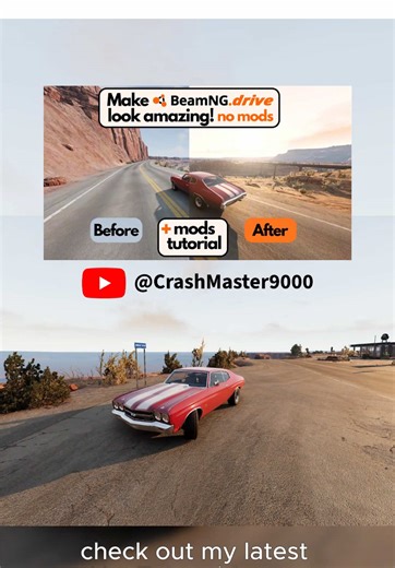 Check out my latest YouTube video to make your Beamng look stunning! Link in bio @NextLevelRacing | Sim Racing #NLR360 #fyp #foryoupage #viral #beamngdrive