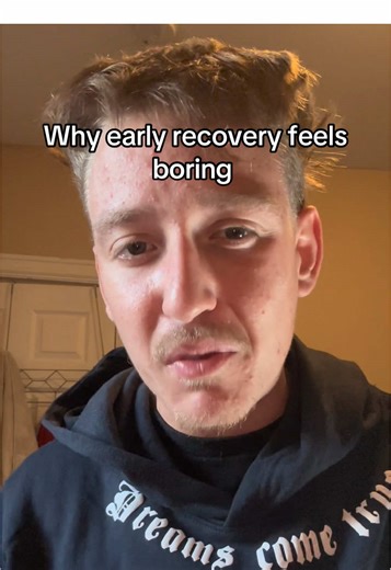 Why early recovery feels boring #addictionrecovery #addictionawareness #harmreduction