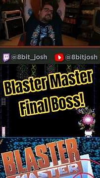 Blaster Master Final Boss & Ending! #nesgames #retrogaming