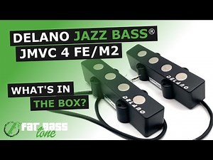 Delano JMVC4 FE/M2 Jazz Bass® Pickup Set: What’s In The Box (A Close-Up Look)