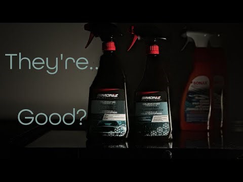 Simoniz is... Good? Simoniz "Cold Weather Formula" Ceramic Wax and Detailer.
