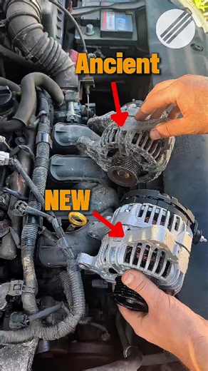 Replacing an Ancient Alternator in a Workshop