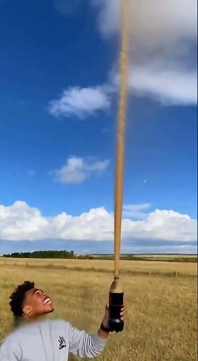 He Opened a Coke and It Hit the Clouds! ☁️🥤