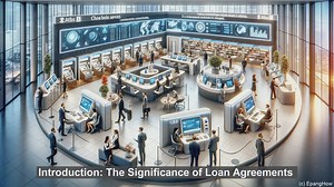 What is the difference between a financial covenant and a restrictive covenant in a loan agreement?