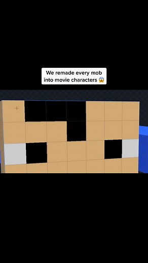 Minecraft Characters Remade into Movie Icons