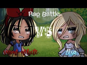 Princess Rap Battle | Snow White vs Elsa | Gacha Life Version | Meme Gacha Life |Meme| Love, Evelyn