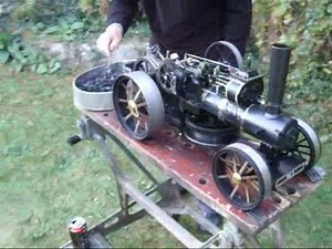Fowler 1" Scale Ploughing Engine Live steam model