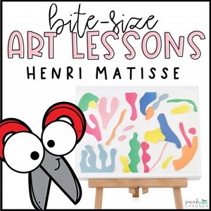 Spring Elementary Art Project & Lesson | Henri Matisse | 1st 2nd 3rd 4th 5th