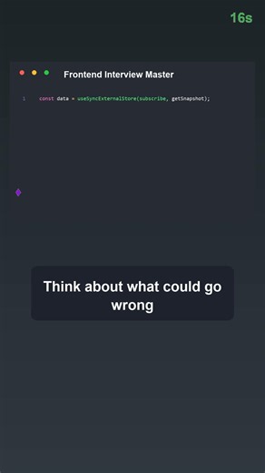 🔍 React useSyncExternalStore: Real-Time Sync Trick (2025) | Frontend Interview Master