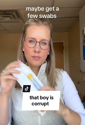 if that boy is corrupt…time to come see us for a little swabby swab and highly recommend the blood draw too #gynecology
