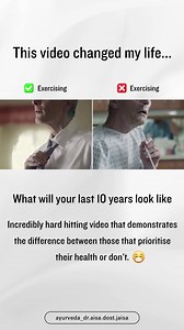 This video powerfully shows the impact that living a healthy lifestyle can have on the final 10 years of your life. 🧓👵 In today’s world, where social media often makes fitness seem only about appearance, it’s crucial to remember the real reason to eat well and exercise: 💪 Your health. As you grow older, your muscle mass and bone density naturally decline. This leads to reduced mobility and increases your risk of fractures or injuries. While this happens to everyone, the speed at which it happ