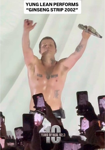 Yung Lean Performs Ginseng Strip 2002 in LA Concert