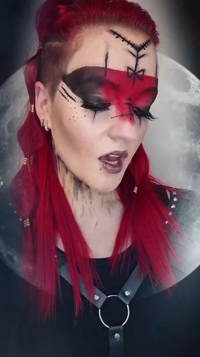 Viking Face Painting Tutorial for Modern Shieldmaiden Look