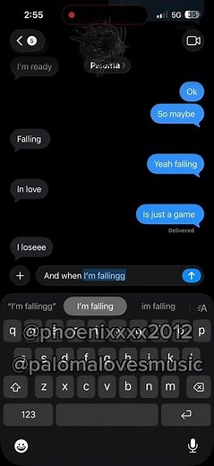 Paint a picture lyrics thingy with ‪@palomalovesmusic‬ 🥳🥳 ‪@truebloodtheband‬ ​⁠#tbpp #dontflop #fypシ