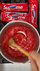 95K views · 291 reactions | Making Supreme Oreo Cookies  #supreme #oreo #cookies #asmr #satisfying | Bader Al Safar | Facebook