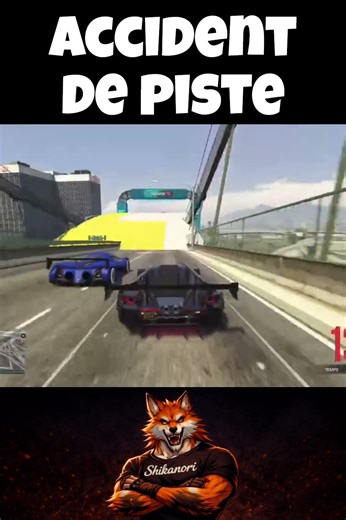accident de piste #fun #gta #gtaonline #moments #gta5