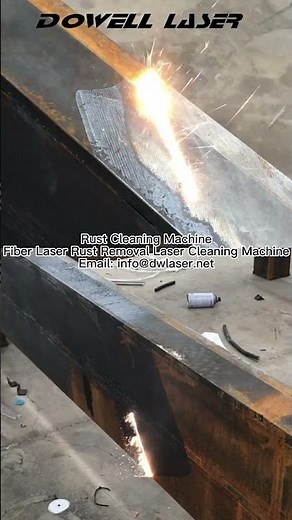 Handheld Laser Cleaning Machine to remove rust and paint🌹Super comfortable