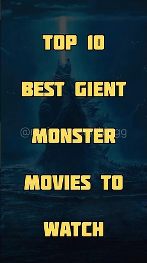 Top 10 Giant Monster Movies You Must Watch | Review Everythingg | #shorts